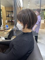 ルディー バイ ヘアーポケット(rudii by HAIR POCKET)&nbsp;ショートボブ×ハイライト