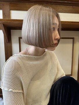 グラニュー(granew) 美髪切りっぱなしボブ丸型卵型