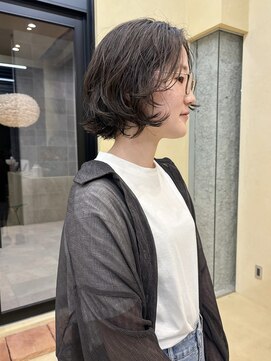 スニュウ(snuw) 【snuw_hotaru】パーマレイヤーカットボブ