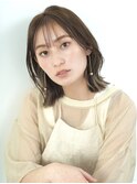 【ナチュラル＊外ハネミディアム】