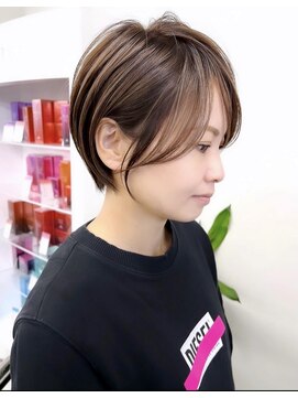 ジルブラン 横浜関内(JIL BLAN) ハイライトバレイヤージュダブルカラーケアプリーチ30代40代