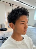 刈り上げなしスパイキーショート/フェザーショート/千葉/保立