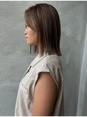 韓国レイヤーくびれヘア透明感カラー髪質改善小顔前髪