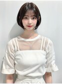 20代30代大人可愛い韓国風ヘアスタイル Ｃカール内巻きショート