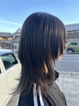 ベビーモード 茶屋町店 ミディアムウルフ×インナー