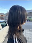 ミディアムウルフ×インナー