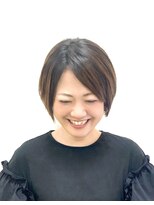 黄ぐまくん美容室 ショート ボブ