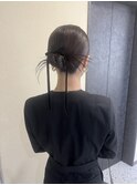 韓国発★カチモリヘア☆結婚式お呼ばれオケージョンヘア