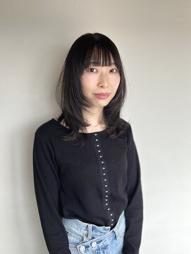 ラクレ(d.la cle) クールなミディアムウルフレイヤー