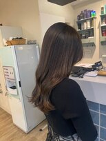 ネウィ 八王子(newi)&nbsp;髪質改善酸熱トリートメント 艶感グレージュ