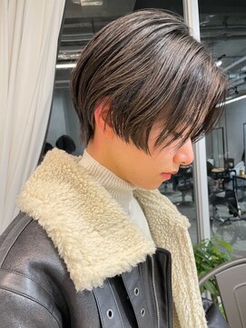 バトン(BATON) 大人可愛い20代30代40代前下がりショートボブ丸みショート