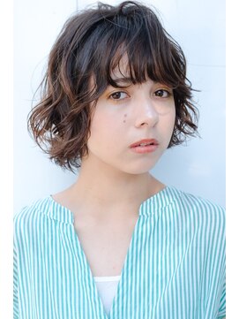 ラレイ ハラジュク(Lalei harajuku) 原宿ショートボブニュアンスパーマスパイラルパーマ原宿パーマ