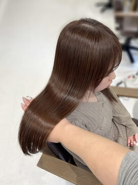 ハピネス 梅田茶屋町店(HAPPINESS) 韓国くびれロング レイヤーオルチャン小顔前髪 艶髪 髪質改善