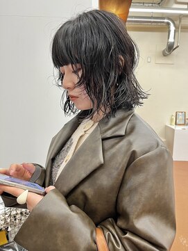 パークレーン アイス イヴェン(park lane ICI yeven) ボブパーマ コテ巻きパーマ /akari