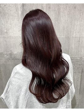 オフザリップ オーシャン(off the Lip ocean) 髪質改善トリートメント・上品なボルドーカラー