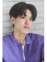 ラッドバイプティパ(rad...by petit-pas)&nbsp;☆水戸/メンズ/韓国/センターパート/ニュアンスパーマ