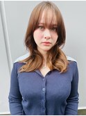 【くびれ感で女子力UP】ニュアンスレイヤーミディアム