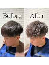 【塩満 拓海】フェードパーマスタイル、お顔剃り、眉カットならお任せください♪