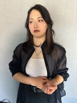 マキュムドオリ 並木通り(MAQUM) ダークグレージュ×ミドルレイヤー