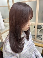 エレノア 自由が丘店(Eleanor)&nbsp;ロングレイヤー　×  ラベンダーピンク