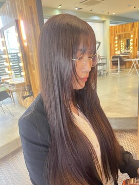 ヘアラウンジ アングゥ(hair lounge ungu) ピンクパープル