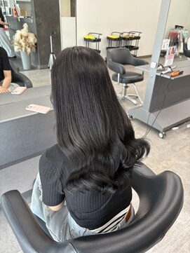 ガルボヘアー 桟橋店(garbo hair) プルシールエクステ高知美容院long