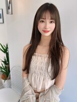 エレノア 博多ANNEX(Eleanor)&nbsp;透明感美髪ストレートスタイル　ヌードベージュ