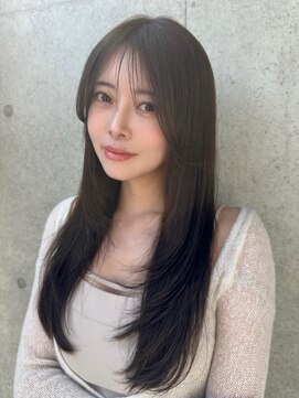 フリーラ 表参道(freera) 透明感カラー髪質改善トリートメント韓国ヘアレイヤーロングヘア