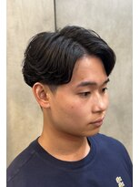 ドルクス 上野店(Dorcus)&nbsp;ニュアンスパーマ/センターパート/ハーフバック