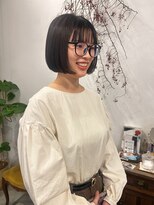 マウロア(MAULOA)&nbsp;ぱつっとボブ×地毛風カラー〇mai