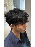シャドウパーマ 韓国 平井