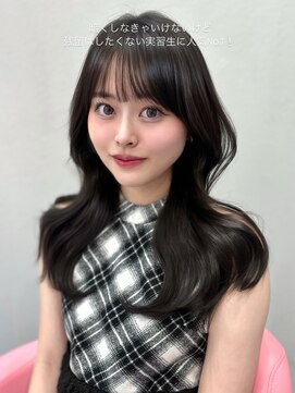 ボタン シブヤ(VOTAN SHIBUYA) オリーブ/グレージュ/韓国ヘア/渋谷/レイヤー/顔まわり