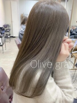 アリー 原宿 表参道(ALLY) 髪質改善×ブリーチなしグレージュカラー