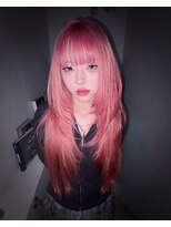 キイ 原宿 表参道(K.e.y)&nbsp;シャギーカット/ピンクカラー/ハッシュカット