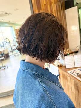 ヘアラウンジ アングゥ(hair lounge ungu) ミニボブパーマ