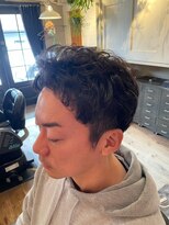 ビューティースペース ジャム フォーメン(BEAUTY SPACE JAM for men)&nbsp;スパイキーショートパーマ