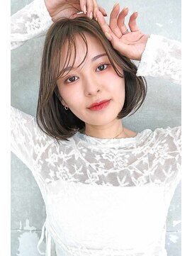 シャルムバイルーチェココ(CHARME by Lu'ce coco) 大人可愛いシースルーボブ