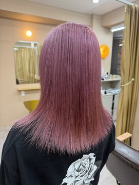 ムード(mood) ピンク/ハイトーン/ペールピンク/ケアブリーチ/ダブルカラー