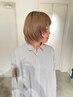 似合わカット+ダブルカラー+クイックトリートメント ￥24200→￥19360