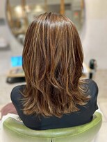 アース モード 新小岩店(EARTH/M)&nbsp;くびれミディアムレイヤー×ハイライトカラー