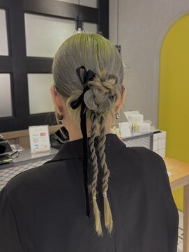 ザザ シンジュク(ZA/ZA shinjuku) カチモリヘア/タイトアレンジ/ヘアアレンジ/新宿ヘアアレンジ