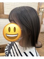 ナルードットエル(nalu.L)&nbsp;外ハネぱっつんボブ