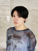 キユ(qiyu)&nbsp;ヘルシー簡単スタイリング大人ハンサムショート［広島/八丁堀］