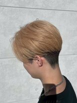 ヘアー アンド ビューティー ザ エフ 西尾店(Hair Beauty the F)&nbsp;メンズマッシュ　ミルクティーカラー