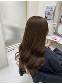 ブリーチなしブラウンベージュ