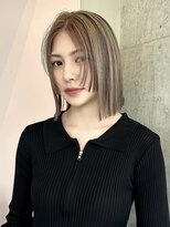 ソル バロール 表参道(SOL .valor)&nbsp;ローライトデザイン/ハイトーンベージュ/ケアブリーチ/デザイン