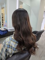 グランディールヘアデザイン(grandir hairdesign)&nbsp;プルエクステ/ブラウン/ロングヘア/千葉