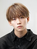 オーシャントーキョーオーバー 渋谷(OCEAN TOKYO OVER)&nbsp;ツーブロックナチュラルダウンパーマシースルーマッシュ