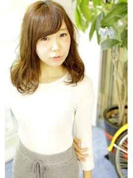 クールドセリエ 新宿南口店(Coeur de cellier) 大人かわいい無造作似合わせセミディ