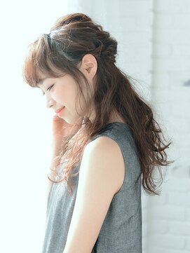 アース オーセンティック 新浦安店(EARTH Authentic) ラブリー編み込みハーフアップ【EARTH新浦安店】